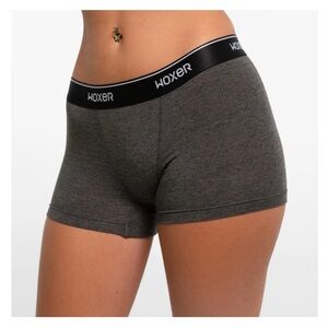 WOXER STAR Charcoal Heather 2.0 Boxer Shorts, Size: Medium